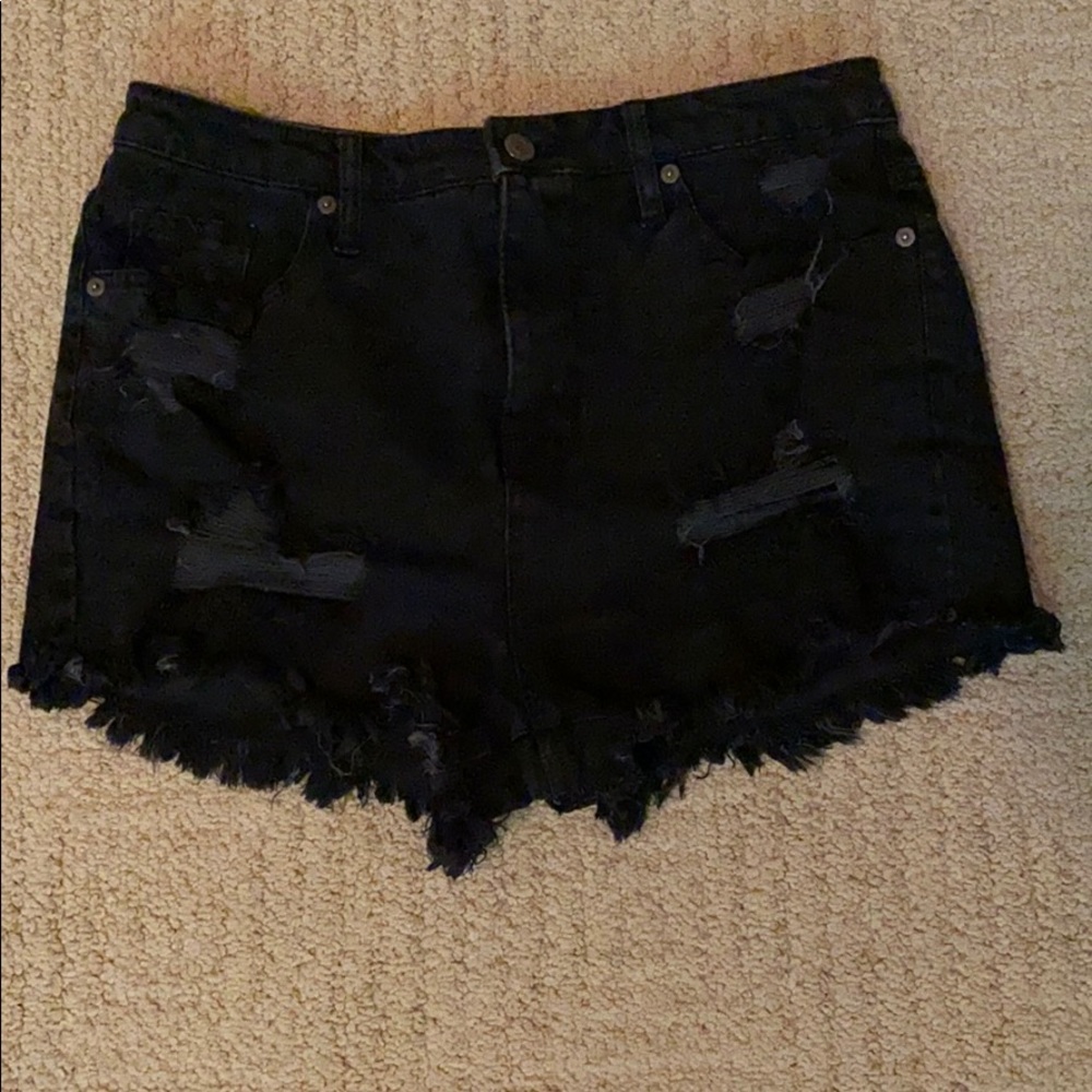 Black Mossimo high rise short